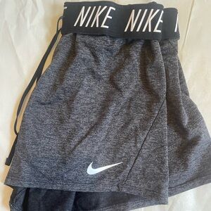 Nike Gray Athletic Shorts